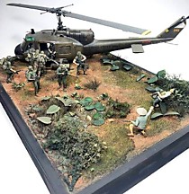 Посадка в UH-1Y