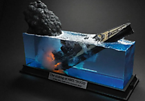Тонущий HMS Hood